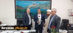 دیدار صمیمی مسئولان دانشگاه فرهنگیان لرستان با اساتید،کارکنان و دانشجویان به مناسبت روز معلم 3