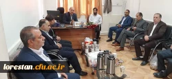 دیدار صمیمی مسئولان دانشگاه فرهنگیان لرستان با اساتید،کارکنان و دانشجویان به مناسبت روز معلم 9