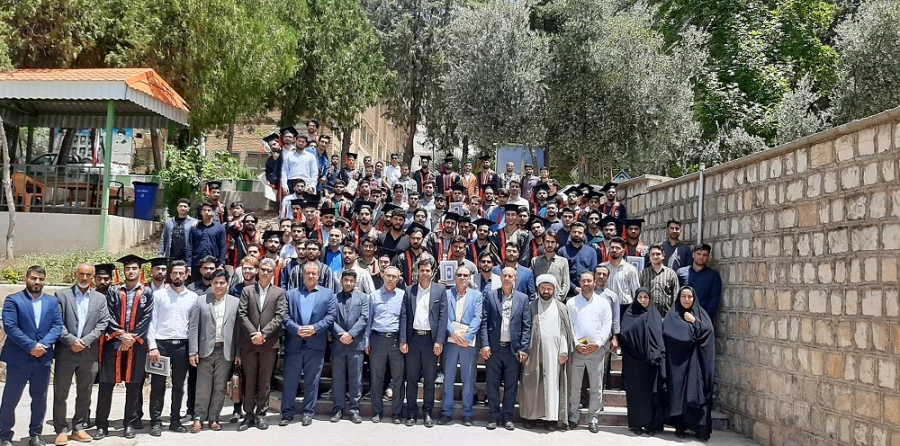 آیین جشن دانش آموختگی دانشجومعلمان ورودی ۱۴۰۰ پردیس علامه طباطبایی لرستان  11