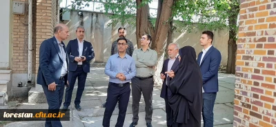 بازدید مدیر کل طرح،  برنامه و بودجه سازمان مرکزی از دانشگاه فرهنگیان لرستان