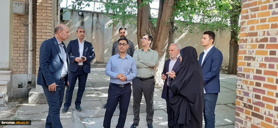 بازدید مدیر کل طرح،  برنامه و بودجه سازمان مرکزی از دانشگاه فرهنگیان لرستان 2