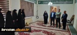 بازدید مدیر کل طرح،  برنامه و بودجه سازمان مرکزی از دانشگاه فرهنگیان لرستان 5
