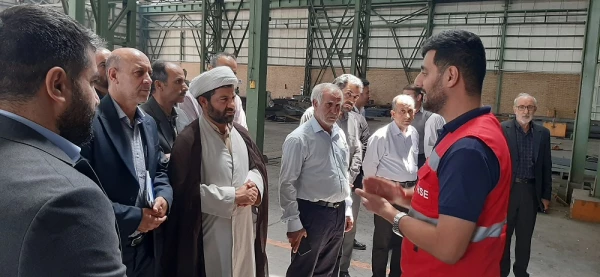 بازدید کارکنان دانشگاه فرهنگیان لرستان از کارخانه ماشین سازی لرستان 6