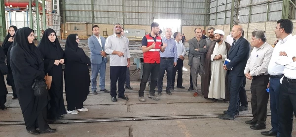 بازدید کارکنان دانشگاه فرهنگیان لرستان از کارخانه ماشین سازی لرستان 7