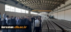 بازدید کارکنان دانشگاه فرهنگیان لرستان از کارخانه ماشین سازی لرستان 8