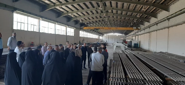 بازدید کارکنان دانشگاه فرهنگیان لرستان از کارخانه ماشین سازی لرستان 8