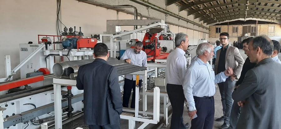 بازدید کارکنان دانشگاه فرهنگیان لرستان از کارخانه ماشین سازی لرستان 9