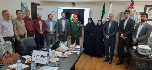 تصویب طرح المان شهید گمنام الیگودرز در جلسه شورای عمران دانشگاه فرهنگیان لرستان 2