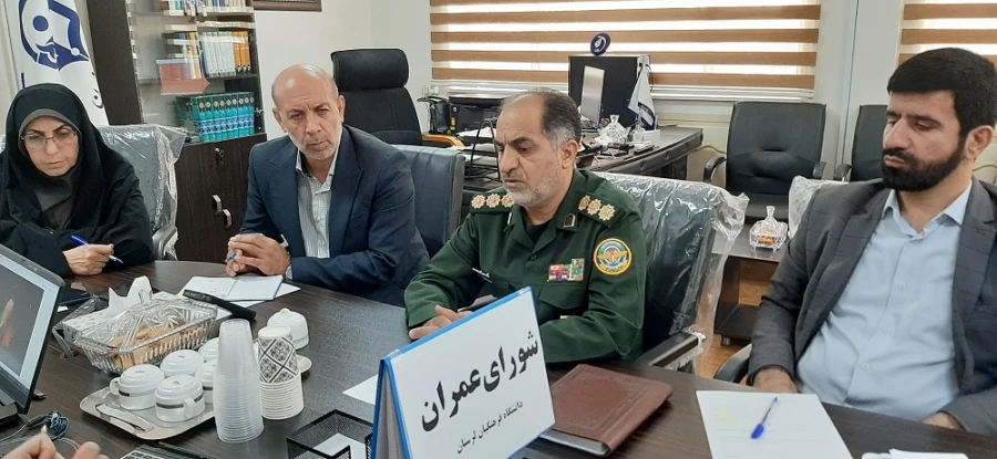 تصویب طرح المان شهید گمنام الیگودرز در جلسه شورای عمران دانشگاه فرهنگیان لرستان 6