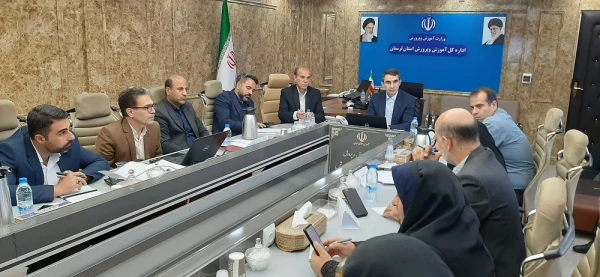 برگزاری اولین جلسه هماهنگی ستاد استانی بررسی صلاحیت عمومی و ارزیابی شایستگی های معلمی داوطلبان ورودی ۱۴۰۴ دانشگاه فرهنگیان  4