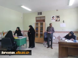 بازدید سرپرست دانشگاه فرهنگیان لرستان از روند معاینات پزشکی داوطلبان ورودی ۱۴۰۴ 2