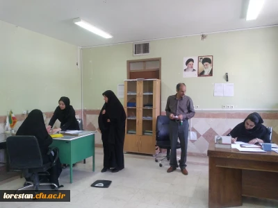 بازدید سرپرست دانشگاه فرهنگیان لرستان از روند معاینات پزشکی داوطلبان ورودی ۱۴۰۴