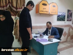 بازدید سرپرست دانشگاه فرهنگیان لرستان از روند معاینات پزشکی داوطلبان ورودی ۱۴۰۴ 4