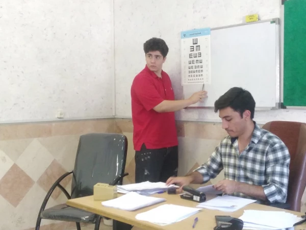 بازدید سرپرست دانشگاه فرهنگیان لرستان از روند معاینات پزشکی داوطلبان ورودی ۱۴۰۴ 5