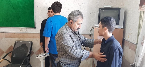 بازدید میدانی از روند معاینات پزشکی داوطلبان ۱۴۰۴ دانشگاه فرهنگیان  5