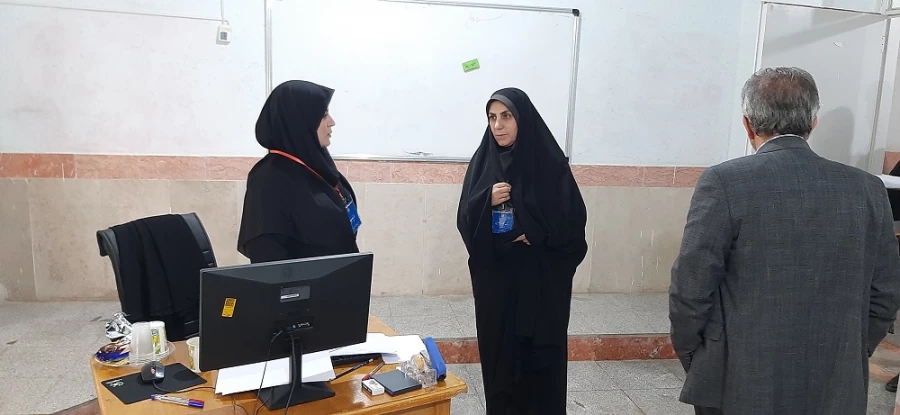 بازدید سرپرست دانشگاه فرهنگیان از کانون های ارزیابی تکمیلی داوطلبان ۱۴۰۴ 4