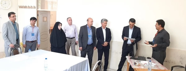 بازدید مدیرکل آموزش و پرورش و سرپرست دانشگاه فرهنگیان لرستان از فرآیند ارزیابی داوطلبان ورود به دانشگاه فرهنگیان  2