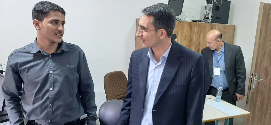 بازدید مدیرکل آموزش و پرورش و سرپرست دانشگاه فرهنگیان لرستان از فرآیند ارزیابی داوطلبان ورود به دانشگاه فرهنگیان  5