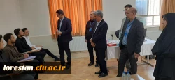 بازدید مدیرکل آموزش و پرورش و سرپرست دانشگاه فرهنگیان لرستان از فرآیند ارزیابی داوطلبان ورود به دانشگاه فرهنگیان  7