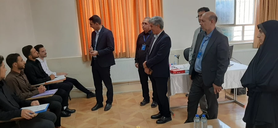 بازدید مدیرکل آموزش و پرورش و سرپرست دانشگاه فرهنگیان لرستان از فرآیند ارزیابی داوطلبان ورود به دانشگاه فرهنگیان  7