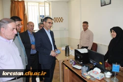 بازدید مدیرکل آموزش و پرورش و سرپرست دانشگاه فرهنگیان لرستان از فرآیند ارزیابی داوطلبان ورود به دانشگاه فرهنگیان  10