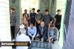 مراسم بدرقه کاروان پیاده روی اربعین حسینی دانشگاه فرهنگیان لرستان 5