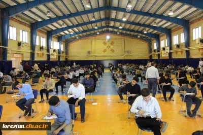 بازدید معاون هماهنگی دانشگاه از امتحانات، سراها و پروژه های عمرانی مرکز شهید میرشاکی