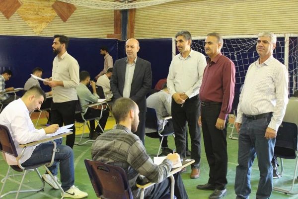 بازدید معاون هماهنگی دانشگاه از امتحانات، سراها و پروژه های عمرانی مرکز شهید میرشاکی 2