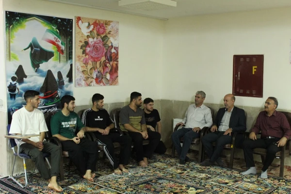 بازدید معاون هماهنگی دانشگاه از امتحانات، سراها و پروژه های عمرانی مرکز شهید میرشاکی 4