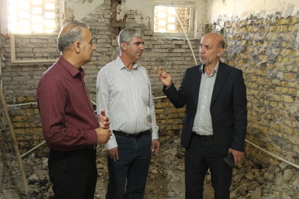 بازدید معاون هماهنگی دانشگاه از امتحانات، سراها و پروژه های عمرانی مرکز شهید میرشاکی 8