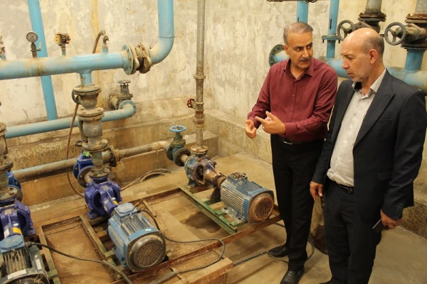 بازدید معاون هماهنگی دانشگاه از امتحانات، سراها و پروژه های عمرانی مرکز شهید میرشاکی 10