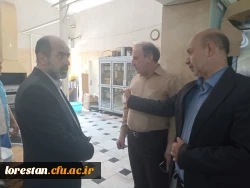 بازدید مدیرکل امور دانشجویی از پردیس های دانشگاه فرهنگیان لرستان و گفت وگو با دانشجویان 3