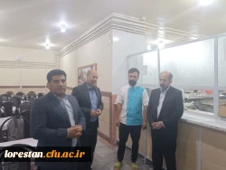 بازدید مدیرکل امور دانشجویی از پردیس های دانشگاه فرهنگیان لرستان و گفت وگو با دانشجویان 5