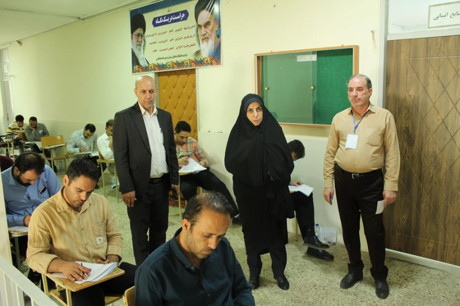 برگزاری آزمون اصلح مهارت آموزان ماده ۲۸ در دانشگاه فرهنگیان لرستان 11