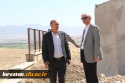 بازدید مسئولان استانی از زمین پیشنهادی طرح جامع دانشگاه فرهنگیان لرستان 3