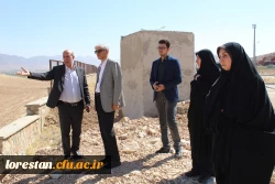 بازدید مسئولان استانی از زمین پیشنهادی طرح جامع دانشگاه فرهنگیان لرستان 4