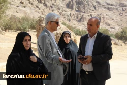 بازدید مسئولان استانی از زمین پیشنهادی طرح جامع دانشگاه فرهنگیان لرستان 5
