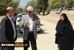 بازدید مسئولان استانی از زمین پیشنهادی طرح جامع دانشگاه فرهنگیان لرستان 6