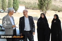بازدید مسئولان استانی از زمین پیشنهادی طرح جامع دانشگاه فرهنگیان لرستان 8