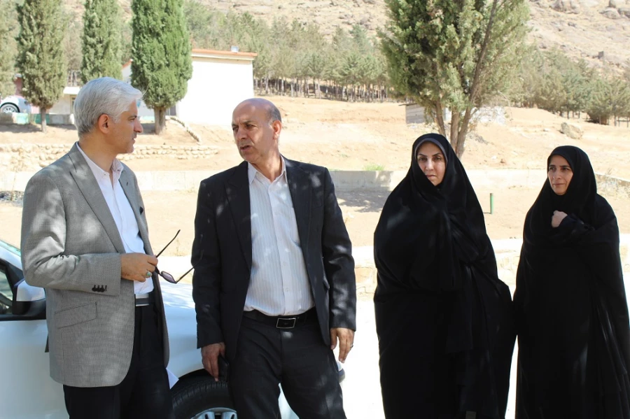 بازدید مسئولان استانی از زمین پیشنهادی طرح جامع دانشگاه فرهنگیان لرستان 8