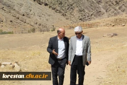 بازدید مسئولان استانی از زمین پیشنهادی طرح جامع دانشگاه فرهنگیان لرستان 9