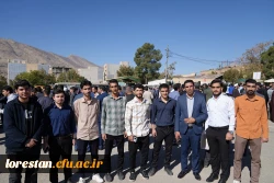 حضور پرشور دانشگاه فرهنگیان لرستان در راهپیمایی یوم الله ۱۳ آبان 8