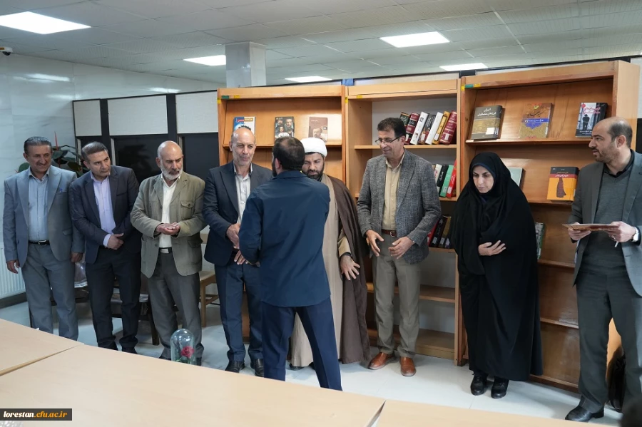  برگزاری پویش کتاب و کتابخوانی در پردیس علامه طباطبایی لرستان 14