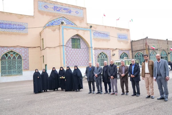 حضور مسئولان دانشگاه فرهنگیان لرستان در مراسم گرامی داشت ۹ دی در مصلای الغدیر خرم آباد 2
