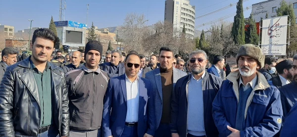 حضور کارکنان دانشگاه فرهنگیان لرستان در محکومیت اغتشاشات اخیر  6