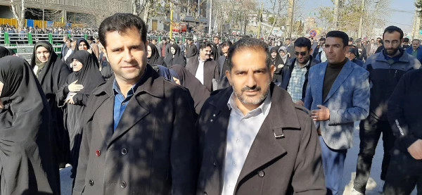 حضور کارکنان دانشگاه فرهنگیان لرستان در محکومیت اغتشاشات اخیر  12