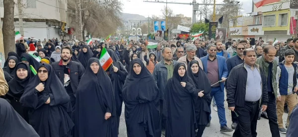 تجلی همبستگی دانشگاه فرهنگیان لرستان در راهپیمایی روز جهانی قدس 2