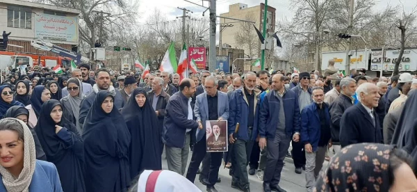 تجلی همبستگی دانشگاه فرهنگیان لرستان در راهپیمایی روز جهانی قدس 5