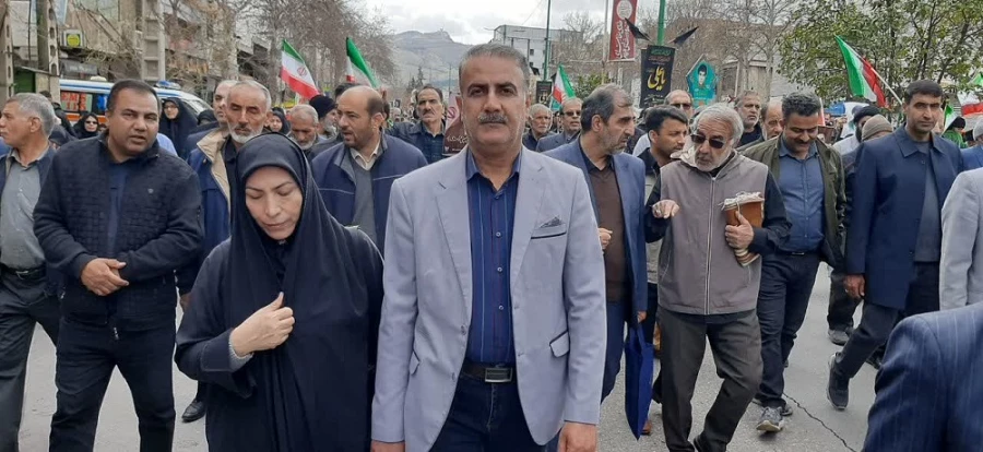 تجلی همبستگی دانشگاه فرهنگیان لرستان در راهپیمایی روز جهانی قدس 8