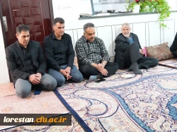 دیدار مسئولان دانشگاه فرهنگیان لرستان با خانواده شهید دکتر رضا جمشیدی 3